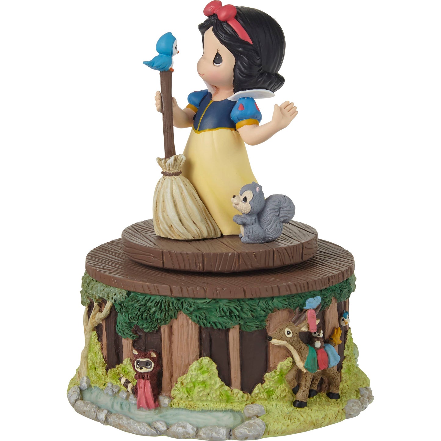 Disney Snow White and Forest Friends Rotating Musical - Precious Moments