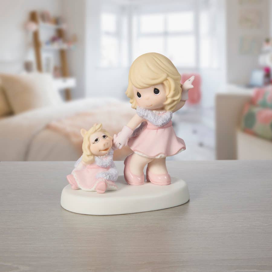 Our Friendship Is Fabulous Disney The Muppets Miss Piggy Figurine - Precious Moments