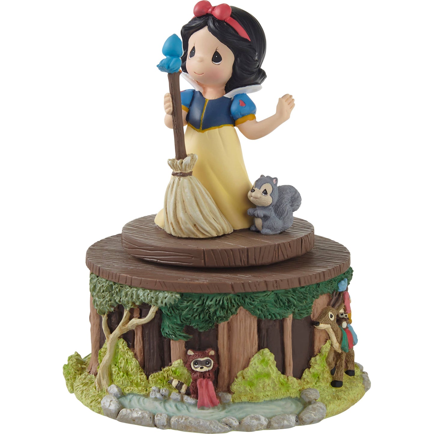 Disney Snow White and Forest Friends Rotating Musical - Precious Moments