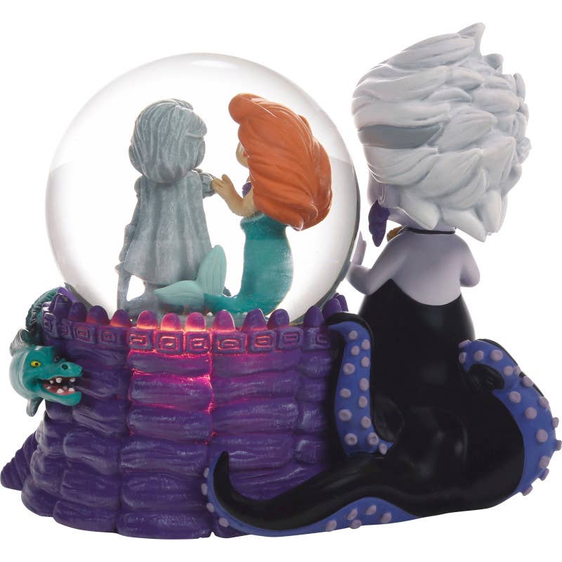 Make Waves In The Sea Disney The Little Mermaid Musical Snow Globe - Precious Moments