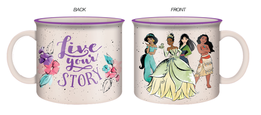 Disney Princess Live Your Story 20oz Ceramic Mug