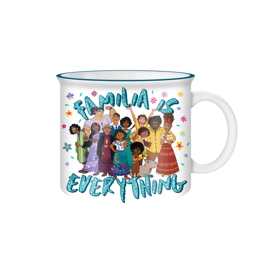 Disney Encanto Familia *GLITTER* 20oz Ceramic Mug