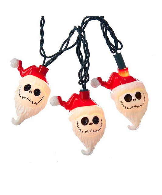 10L NIGHTMARE BEFORE CHRISTMAS Jack Skeleton LIGHT SET