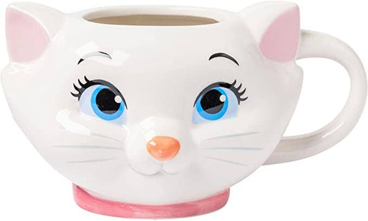 Disney Aristocats Marie Face Ceramic 3D Sculpted Mug
