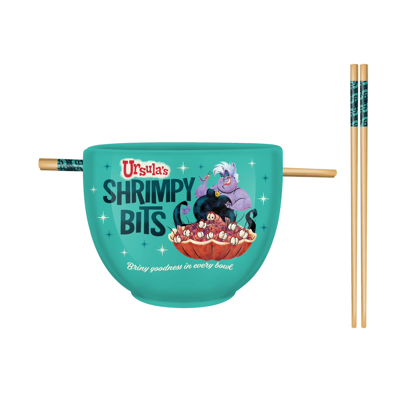 Disney Villains Ursulas Boxed 20oz. Ceramic Ramen Bowl