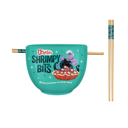 Disney Villains Ursulas Boxed 20oz. Ceramic Ramen Bowl