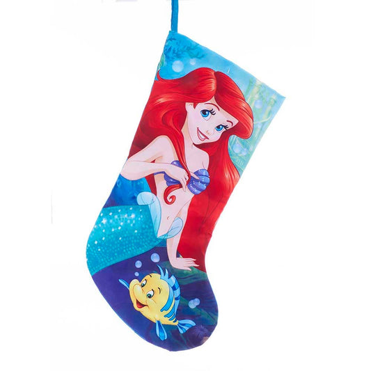19" DISNEY PRINCESS ARIEL STOCKING - The Little Mermaid