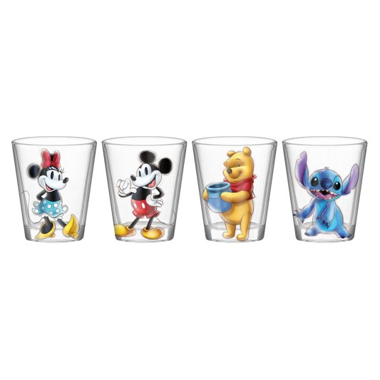 Disney 100 4X1 Mini Glass Set